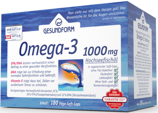 Gesundform Omega 3 Micronährstoff