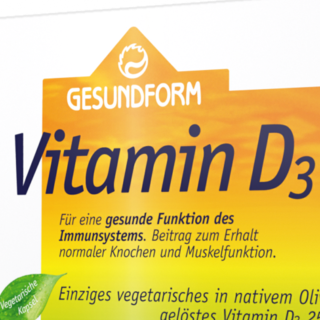 Gesundform Vitamin D3