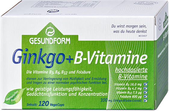 Ginkgo+B Vitamin