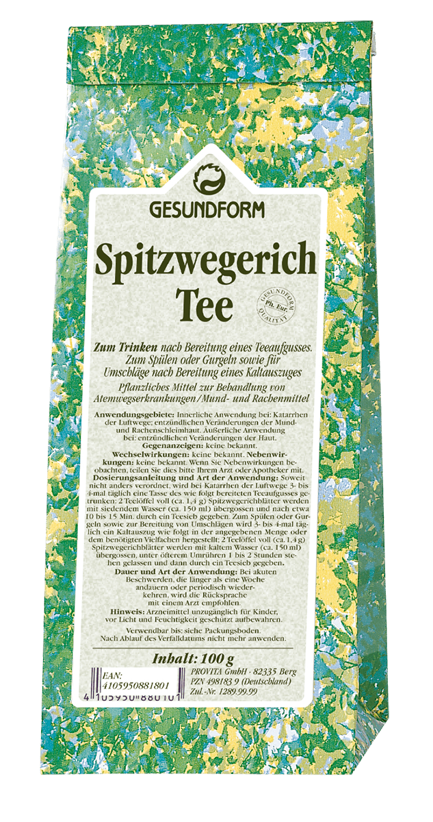 Tee Spitzwegerich